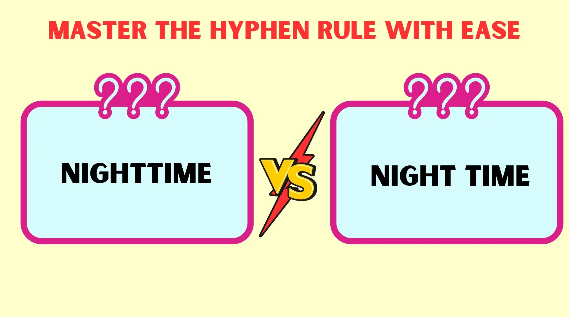 Nighttime or Night Time
