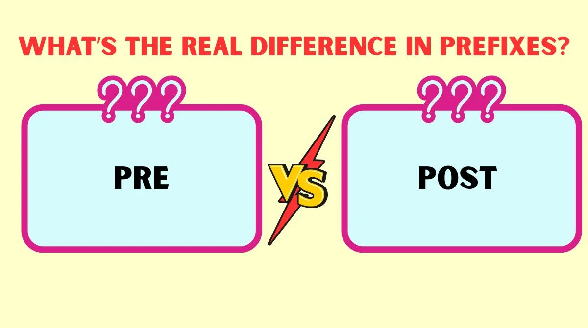 Pre vs Post