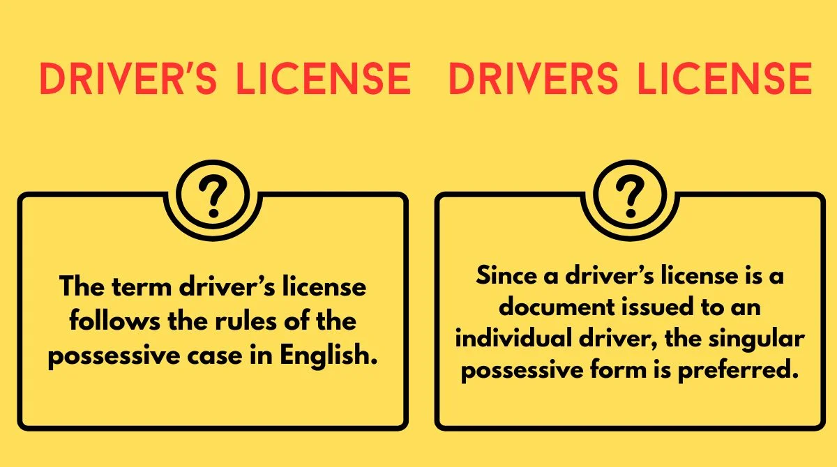 drivers-license-vs-drivers-license Driver’s License vs Drivers License