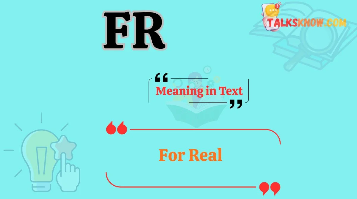 FR Meaning in Text