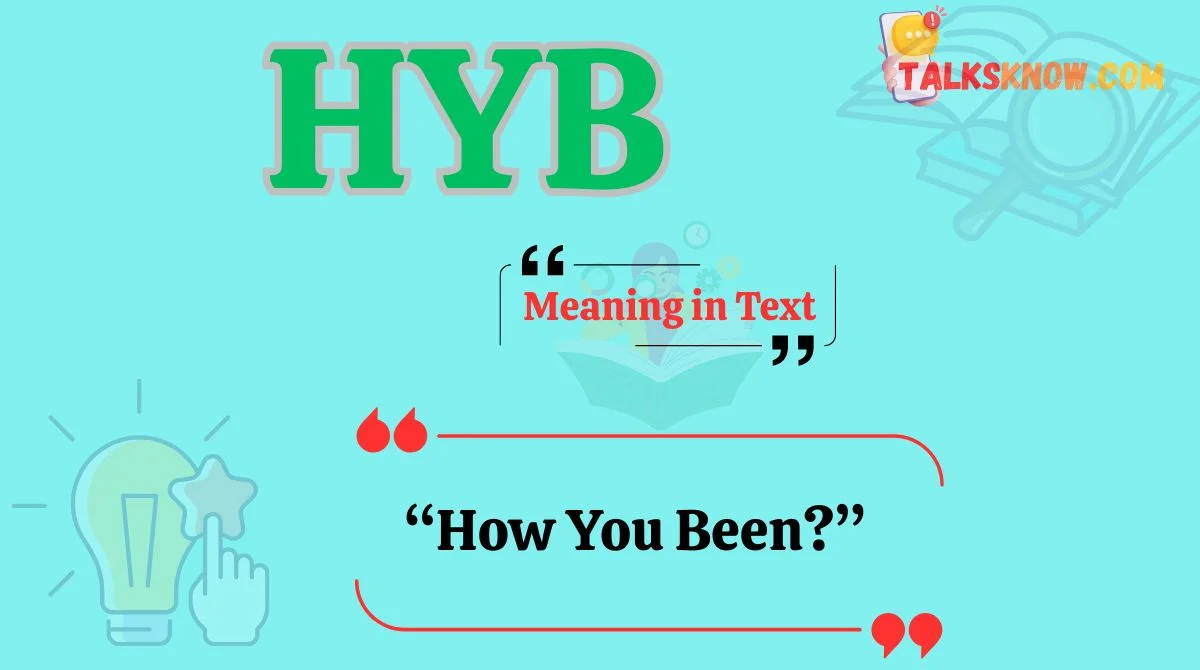HYB Meaning in Text