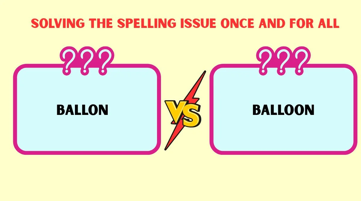 Ballon or Balloon