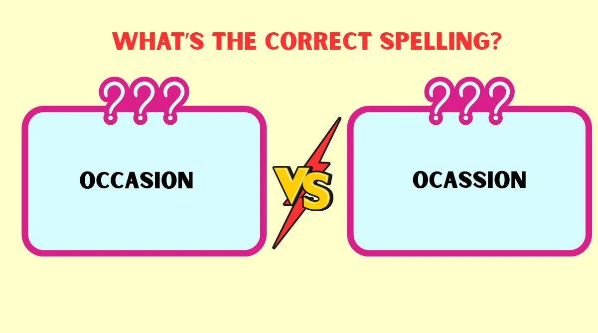 Occasion or Ocassion