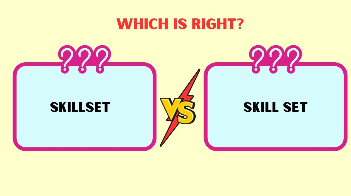 Skillset vs Skill Set
